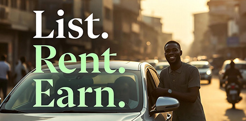 List Rent Earn with RideSure
